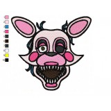 Mangle Five Nights at Freddys Embroidery Design